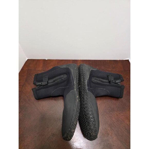 Neo Sport 3MM Neoprene Zippered Dive Ankle Boots For Water Sports Size 10 - Picture 7 of 11